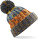 Knitted cap with Corkscrew pom-pom - image-320028 - variant