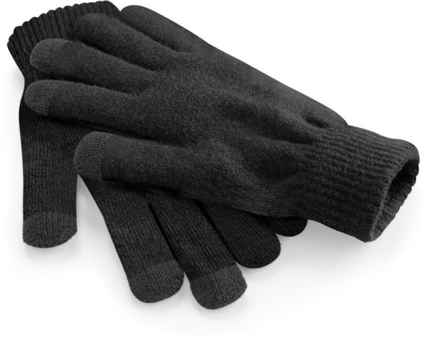 Touch screen knitted gloves