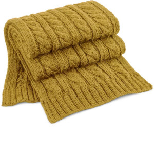 Mottled knitted scarf - Reklamnepredmety