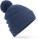 Water-repellent knitted hat with pom pom - image-343699 - variant