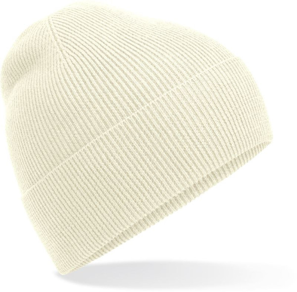 Knitted cap made of organic cotton