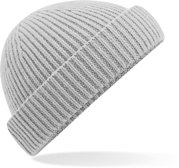 Short knitted hat with Harbor cuff