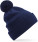 Organic knitted hat with pompom "Snowstar®" - image-320445 - variant