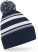 Knitted hat with stripes "Fan" - image-320453 - variant