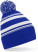 Knitted hat with stripes "Fan" - image-320455 - variant