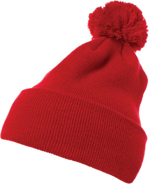 Knitted hat with pompom - Reklamnepredmety