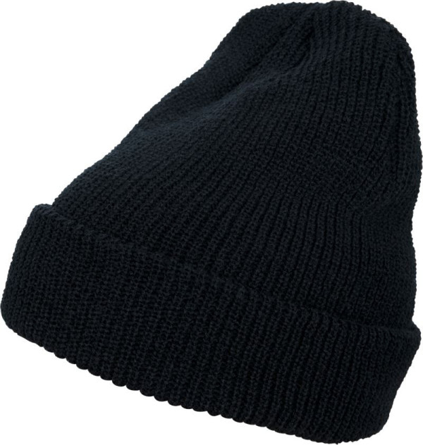 Long knitted hat