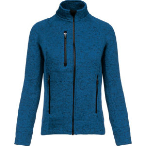 Ladies' Melange Knitted Fleece Jacket - Reklamnepredmety