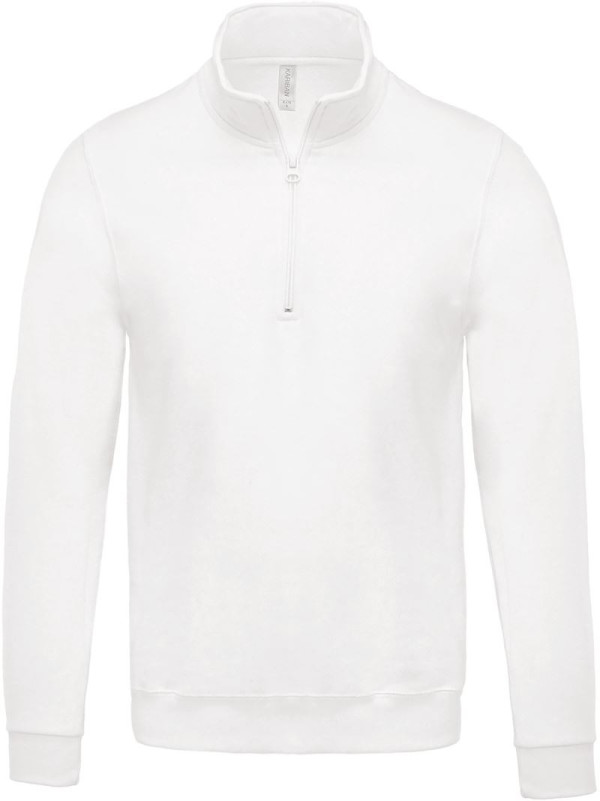 Sweatshirt with 1/4 zip Kariban