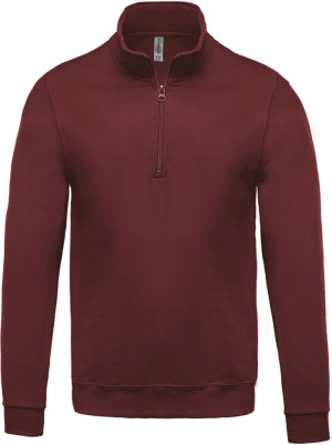 Sweatshirt with 1/4 zip Kariban - Reklamnepredmety