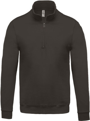 Sweatshirt with 1/4 zip Kariban - Reklamnepredmety