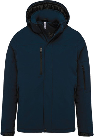 Men's 3-layer softshell parka with hood - Reklamnepredmety