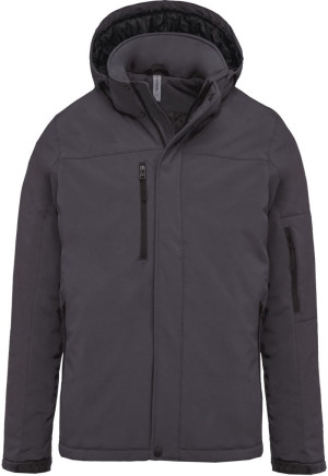 Men's 3-layer softshell parka with hood - Reklamnepredmety