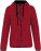 Melange Kariban ProAct women's knitted fleece jacket with hood - image-313432 - variant