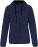 Melange Kariban ProAct women's knitted fleece jacket with hood - image-313433 - variant