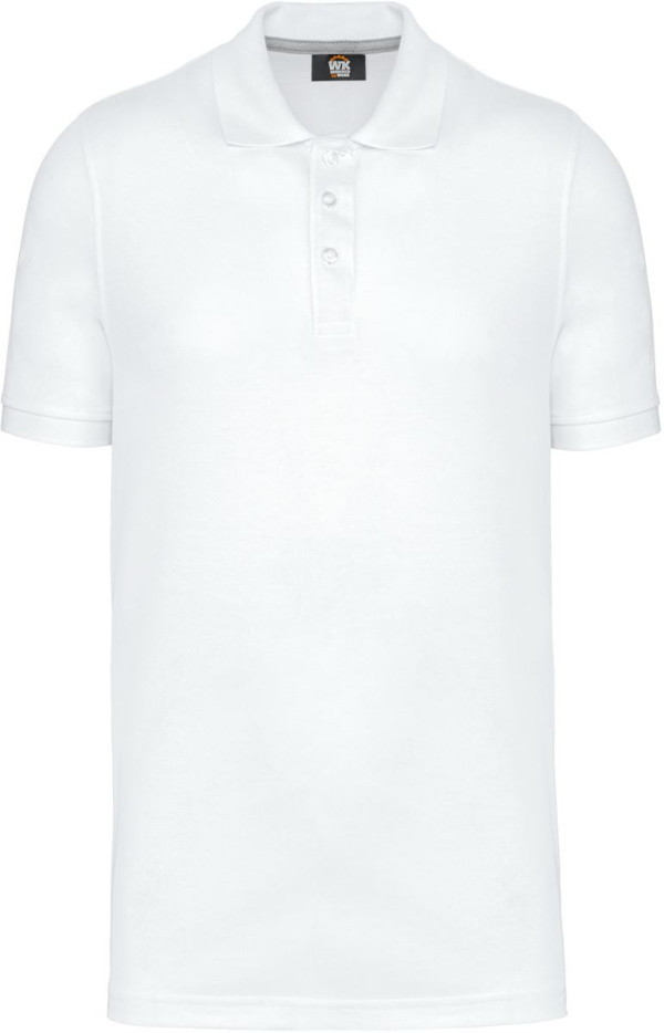 Men's work pique polo in heavy cotton