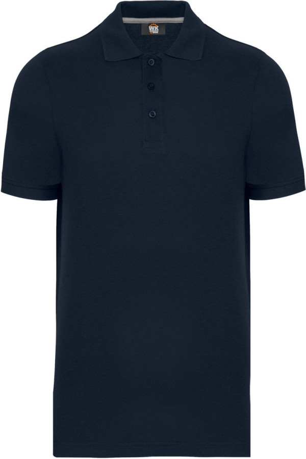 Men's work pique polo in heavy cotton