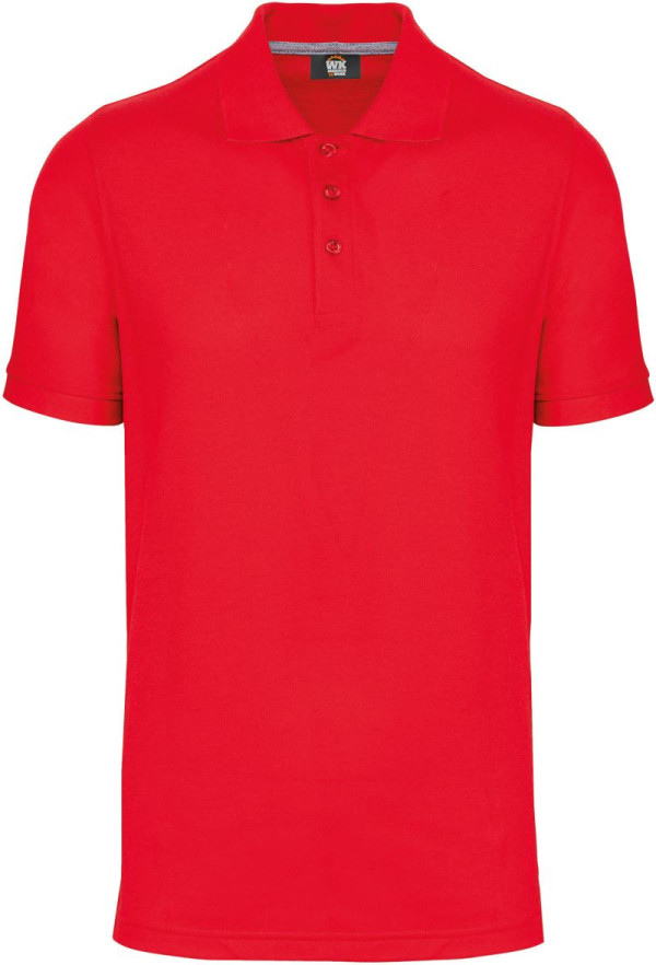 Men's work pique polo in heavy cotton