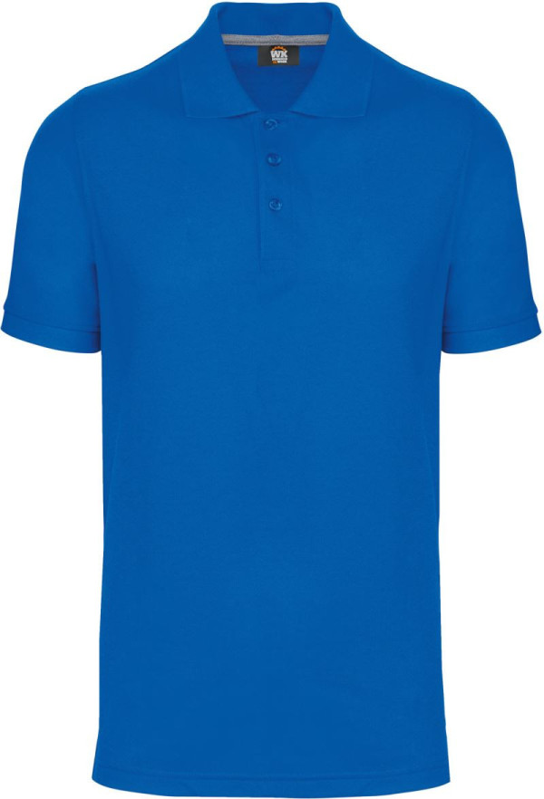 Men's work pique polo in heavy cotton