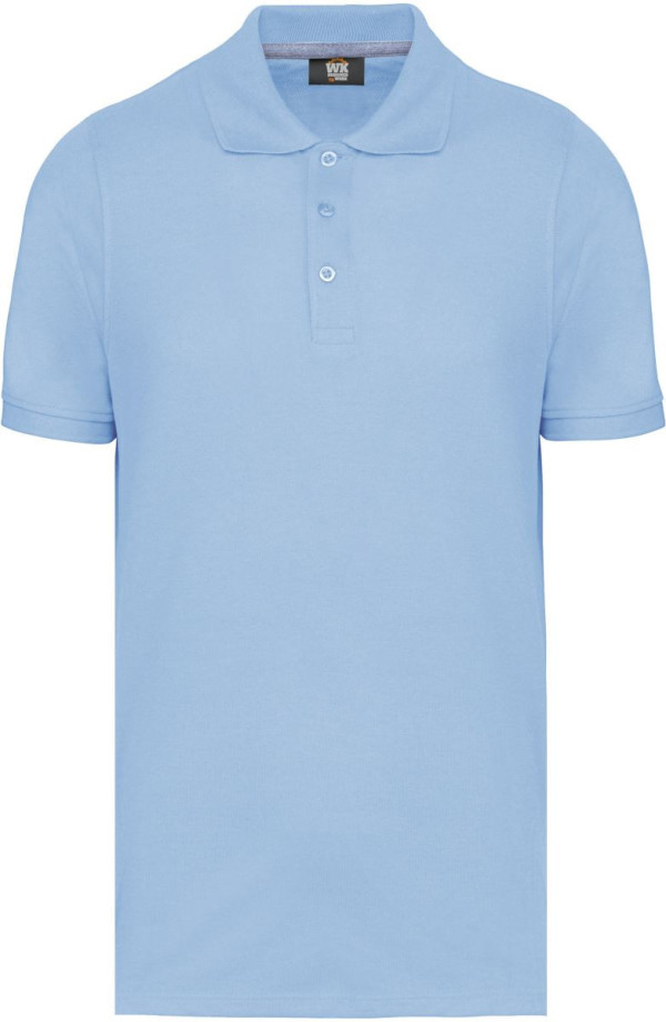 Men's work pique polo in heavy cotton