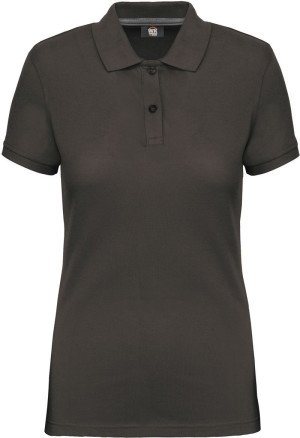 Women's work pique polo in heavy cotton - Reklamnepredmety