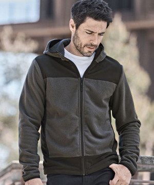 Mountain fleece jacket with hood - Reklamnepredmety