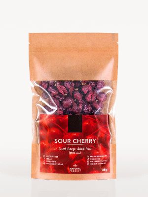 Freeze-dried sour cherry 38g - Reklamnepredmety