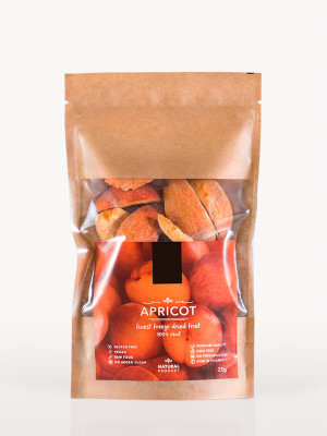 Freeze-dried apricot 25g - Reklamnepredmety
