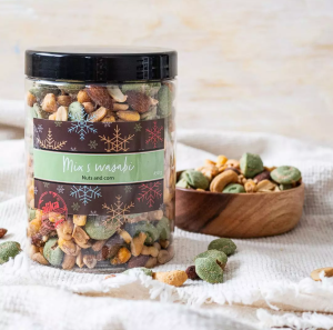 Mix of salted nuts with wasabi 450g - Reklamnepredmety