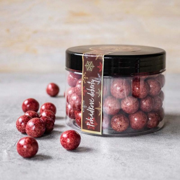 Can Freeze-dried black currants in yogurt coating 300g