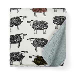 VINGA Sheep RPET sherpa blanket - Reklamnepredmety