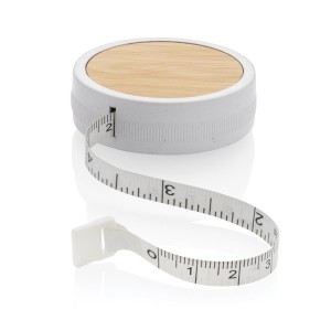 RCS recycled plastic & bamboo tailor tape - Reklamnepredmety
