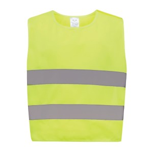GRS recycled PET high-visibility safety vest 3-6 years - Reklamnepredmety