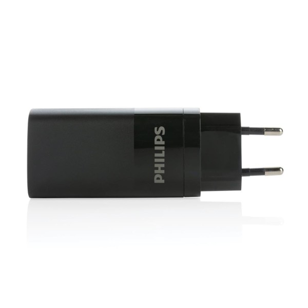 Philips Ultra fast 3-port USB wall charger 65W