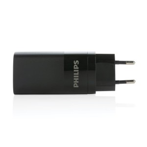 Philips Ultra fast 3-port USB wall charger 65W - Reklamnepredmety