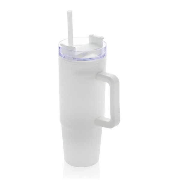 Tana RCS recyled plastic tumbler with handle 900ML