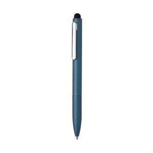 Kymi RCS certified recycled aluminum pen with stylus - Reklamnepredmety