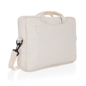 Laluka AWARE™ recycled cotton 15.4 inch laptop bag - Reklamnepredmety