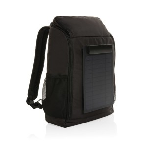Pedro AWARE™ RPET deluxe backpack with 5W solar panel - Reklamnepredmety