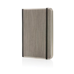 Treeline A5 wooden cover deluxe notebook - Reklamnepredmety