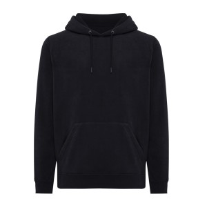 Iqoniq Trivor recycled polyester microfleece hoodie - Reklamnepredmety