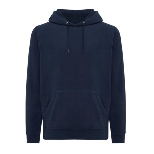 Iqoniq Trivor recycled polyester microfleece hoodie - Reklamnepredmety