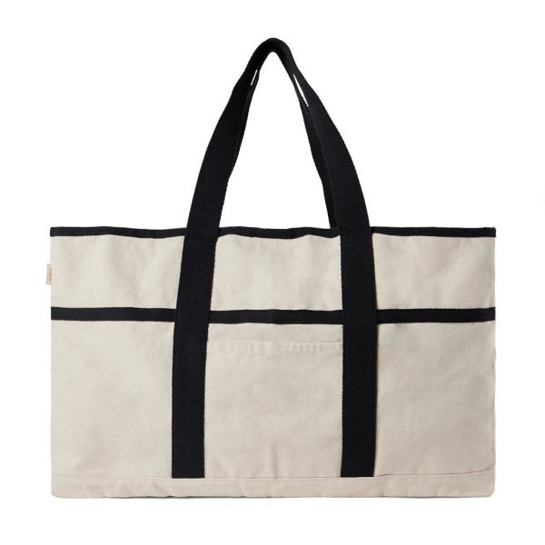 VINGA Volonne AWARE™ recycled canvas beach bag