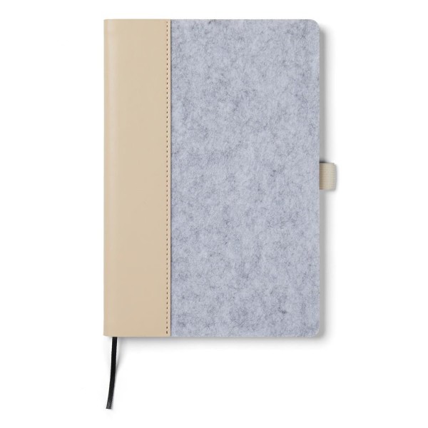 VINGA Albon GRS recycled felt notebook