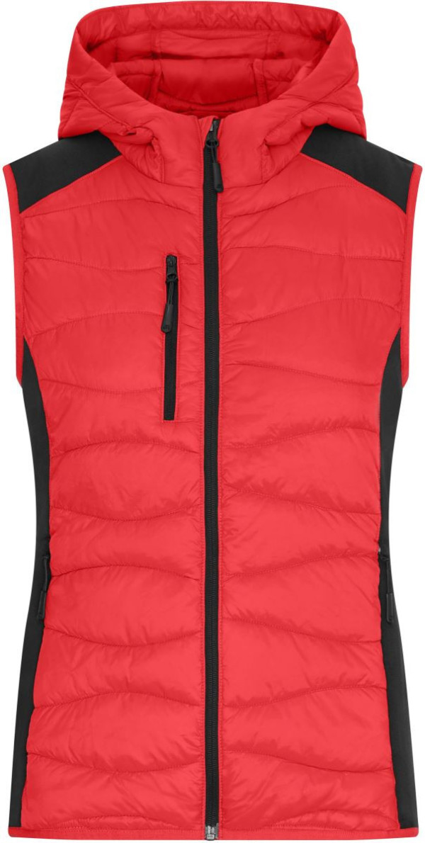 Women's stretch fleece vest