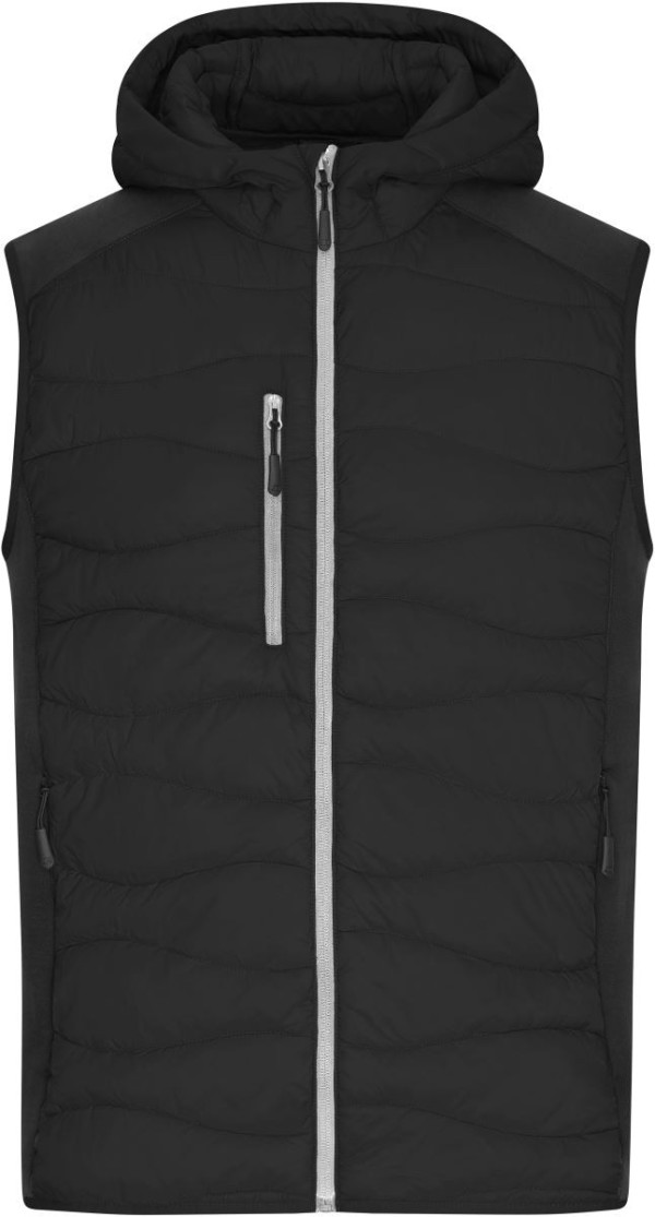 Men's stretch fleece vest