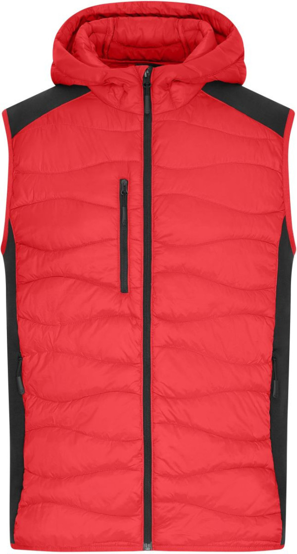 Men's stretch fleece vest