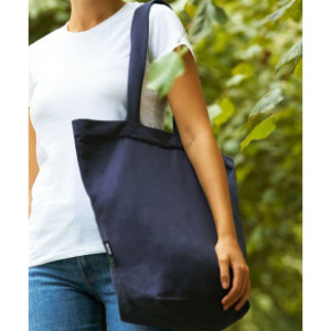 Organic Fairtrade Cotton Bag with Zip - Reklamnepredmety