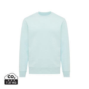 Iqoniq Etosha lightweight recycled cotton crew neck - Reklamnepredmety