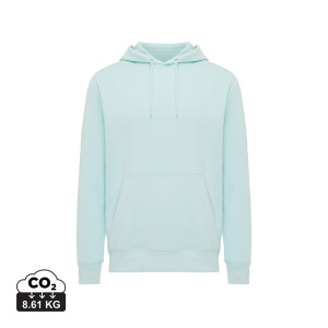 Iqoniq Rila lightweight recycled cotton hoodie - Reklamnepredmety